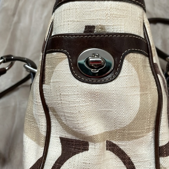 Coach gallery canvas tote bag B24 - Picture 5 of 15